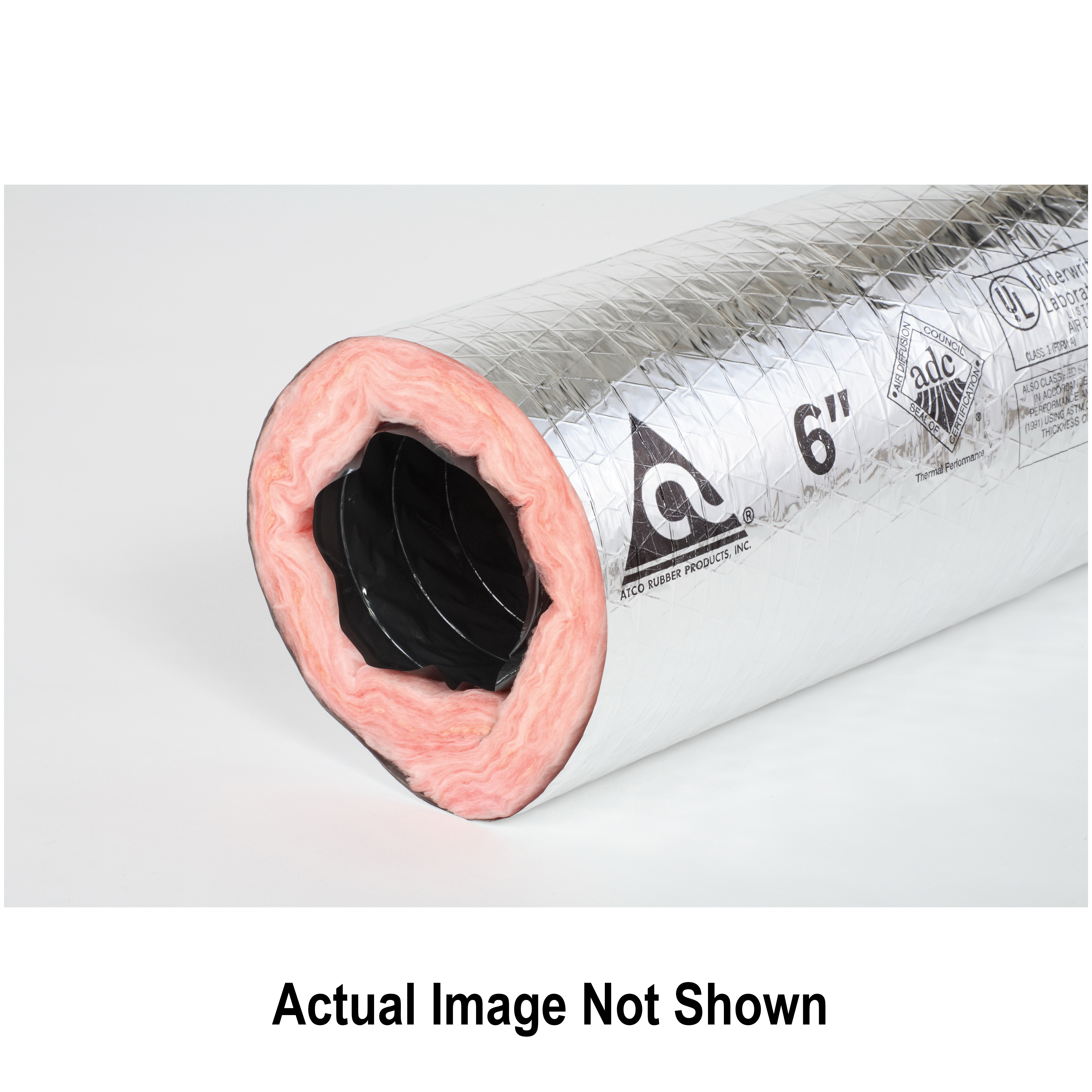 Products | L1944, ATCO Rubber, Atco 031 Double-Ply Flexible Insulated Air  Duct, 12 in ID, 25 ft L, 5000 fpm: Heating u0026 Air Conditioning, Air  Distribution, Ducting