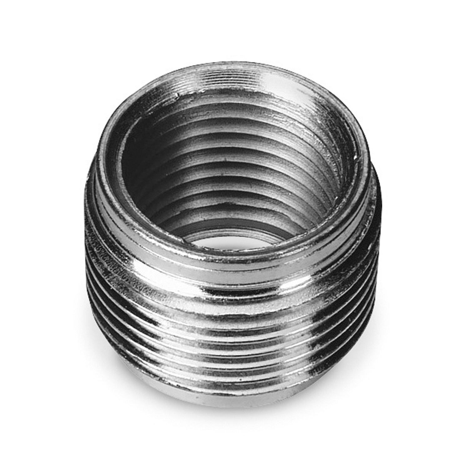 Zinc Plated Steel Reducing Bushing 4 to 2 in 