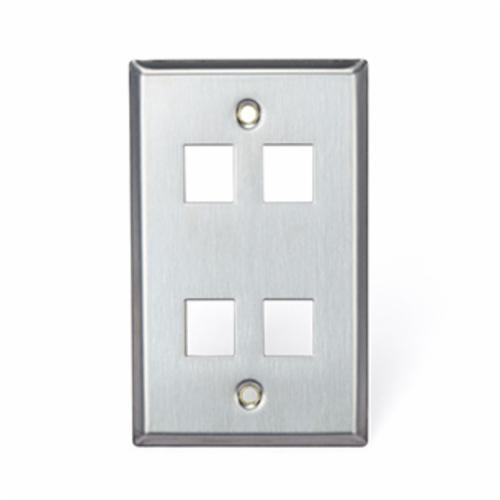 Multimedia Outlet System Wallplates
