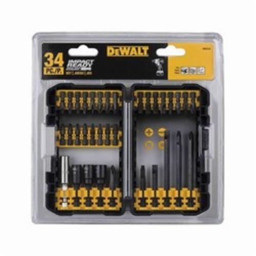 Products T1642, DeWALT, DeWALT Impact Ready Screwdriver Bit Set, 34