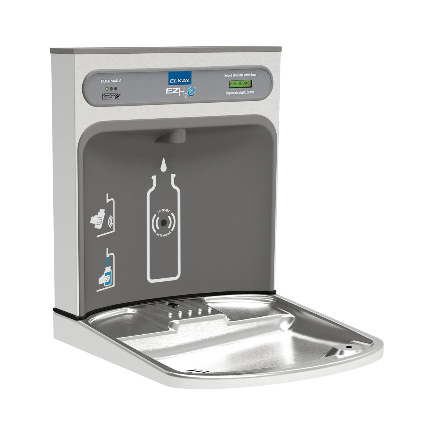 Products E1300, Elkay, Elkay LZWSRK EZH2O Filtered Bottle Filling