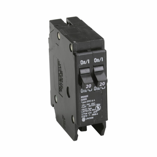 Products P0175, Eaton, Type BR Circuit Breaker, 120 VAC, 20 A, 10