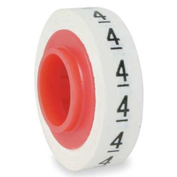 Products P2804, 3M, 3M 7000058258 SDR PrePrinted Wire Marking Tape, 96 in L x 0.215 in W, 4