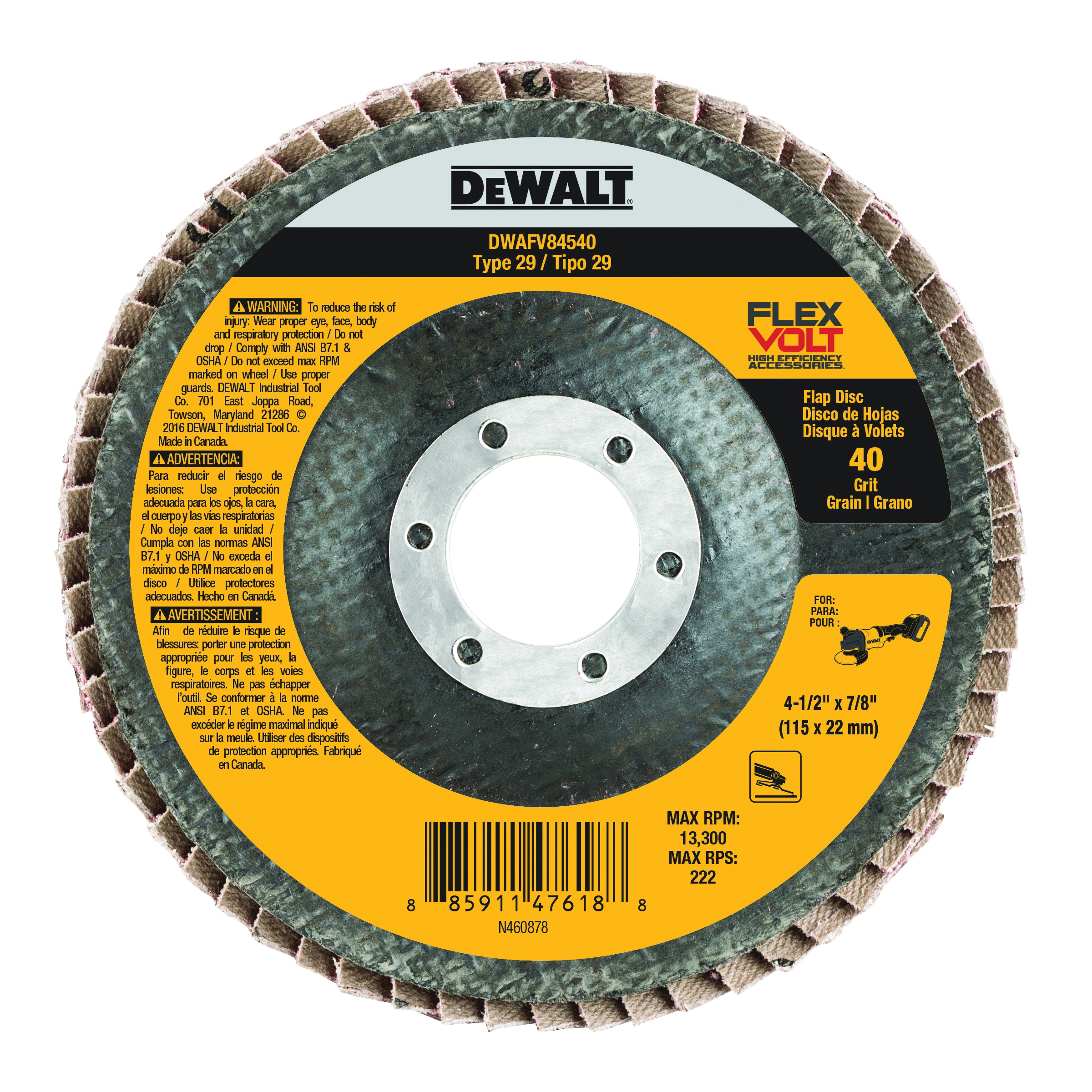 Coated Abrasive Flap Discs