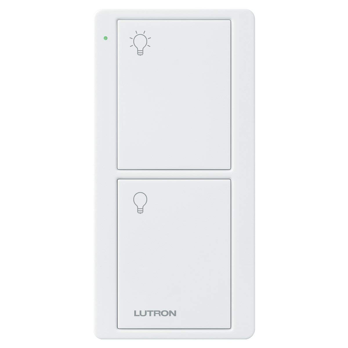 Lutron PJ2-2B-GWH-L01 - Pico 2 Button Wireless Remote Control - White