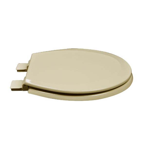 Products C1280, Plumbing Technologies, PlumbTech 12503 Round Molded Wood Toilet Seat with