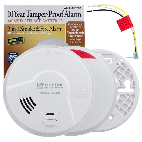 Usi Electric Smoke Detector Model 5204 informacionpublica.svet.gob.gt