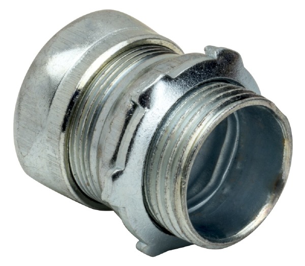 Products Q9091, Southwire Company, Topaz 659S Concrete Tight Conduit Connector With Steel
