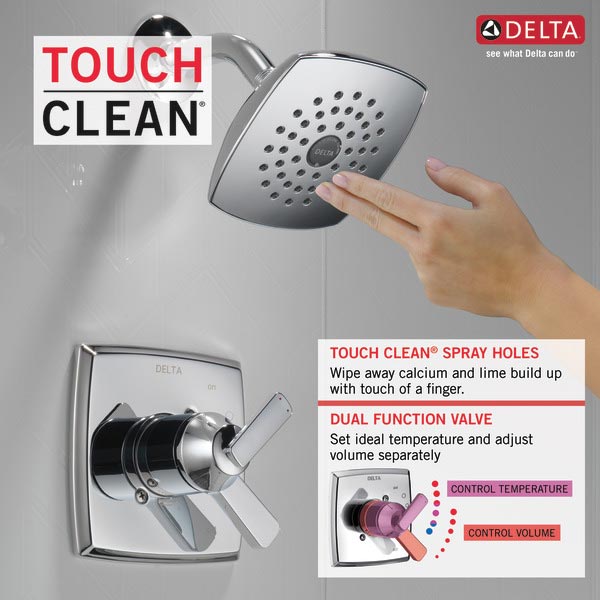 Products A7095, Delta Faucet, Delta T17464BL Ashlyn Monitor 17