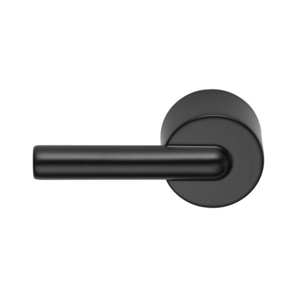 delta matte black toilet lever