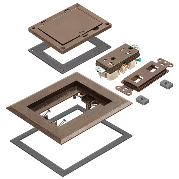 Products Q9026, Arlington, Arlington FLBC8510BR Rectangular Non