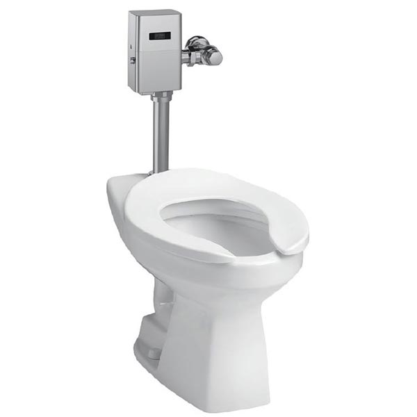 トランプ Lotus #01 Commercial Flushometer TORNADO FLUSH®, Top Spud Floor