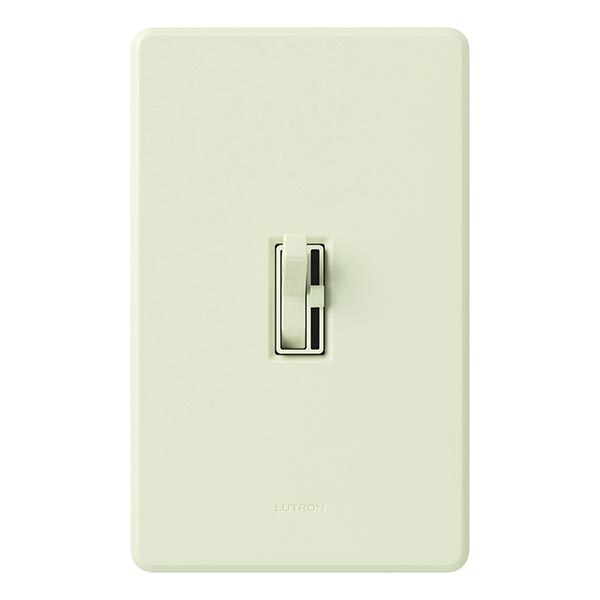 Locke Supply Co. Products P5038 Lutron Lutron Ariadni Toggler C.L AYCL 153P LA 3 Way Traditional Style Dimmer Switch 120 VAC 1 Poles Light Almond Electrical Lighting Controls Ballasts Dimmers