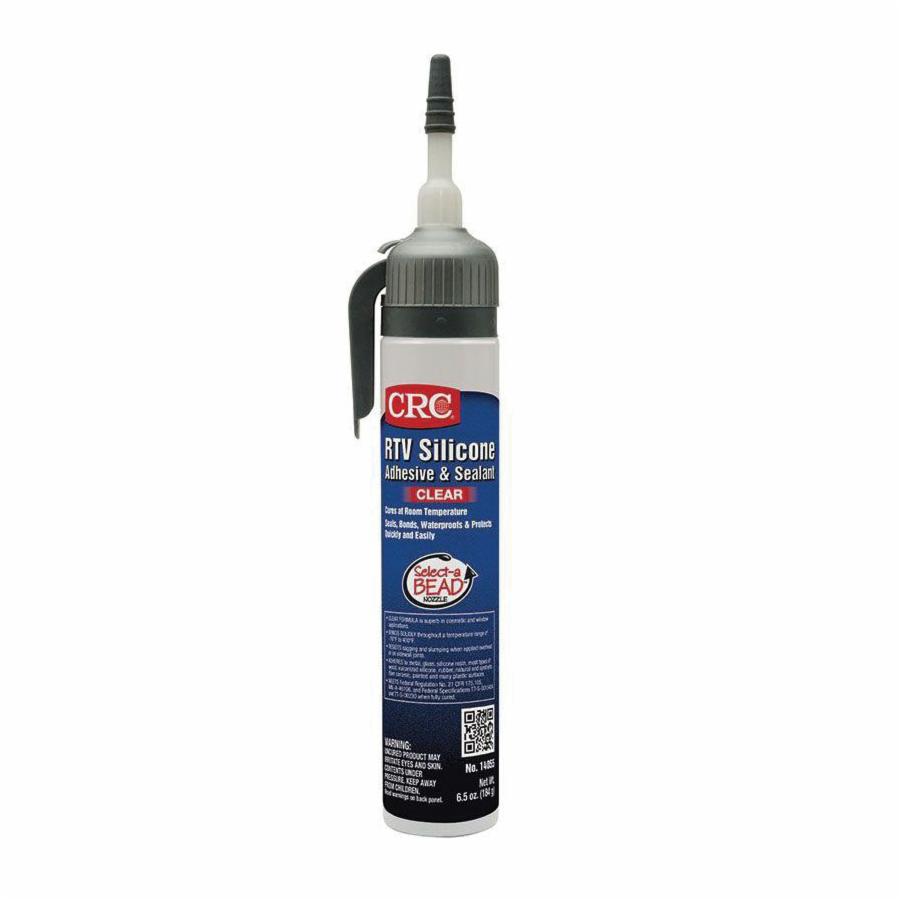 Products T4887, CRC Industries, CRC 14055 MultiPurpose RTV Silicone Sealant, Tube, 8 oz