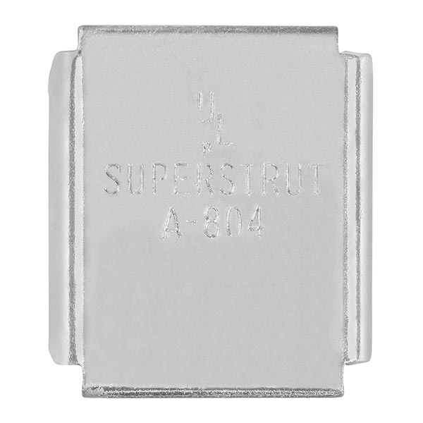Products N4901, Superstrut, Superstrut A804 800 End Cap, 15/8 in W