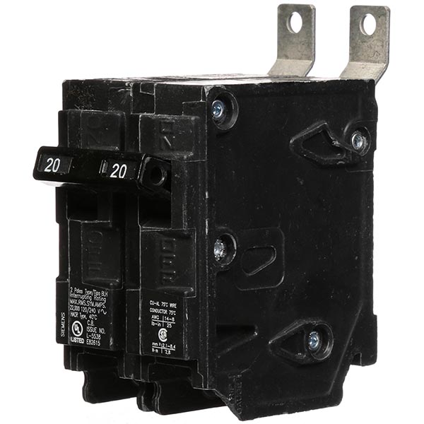 Locke Supply Co. Products N5767, Siemens, Siemens B220H Type BLH Molded Case Circuit Breaker