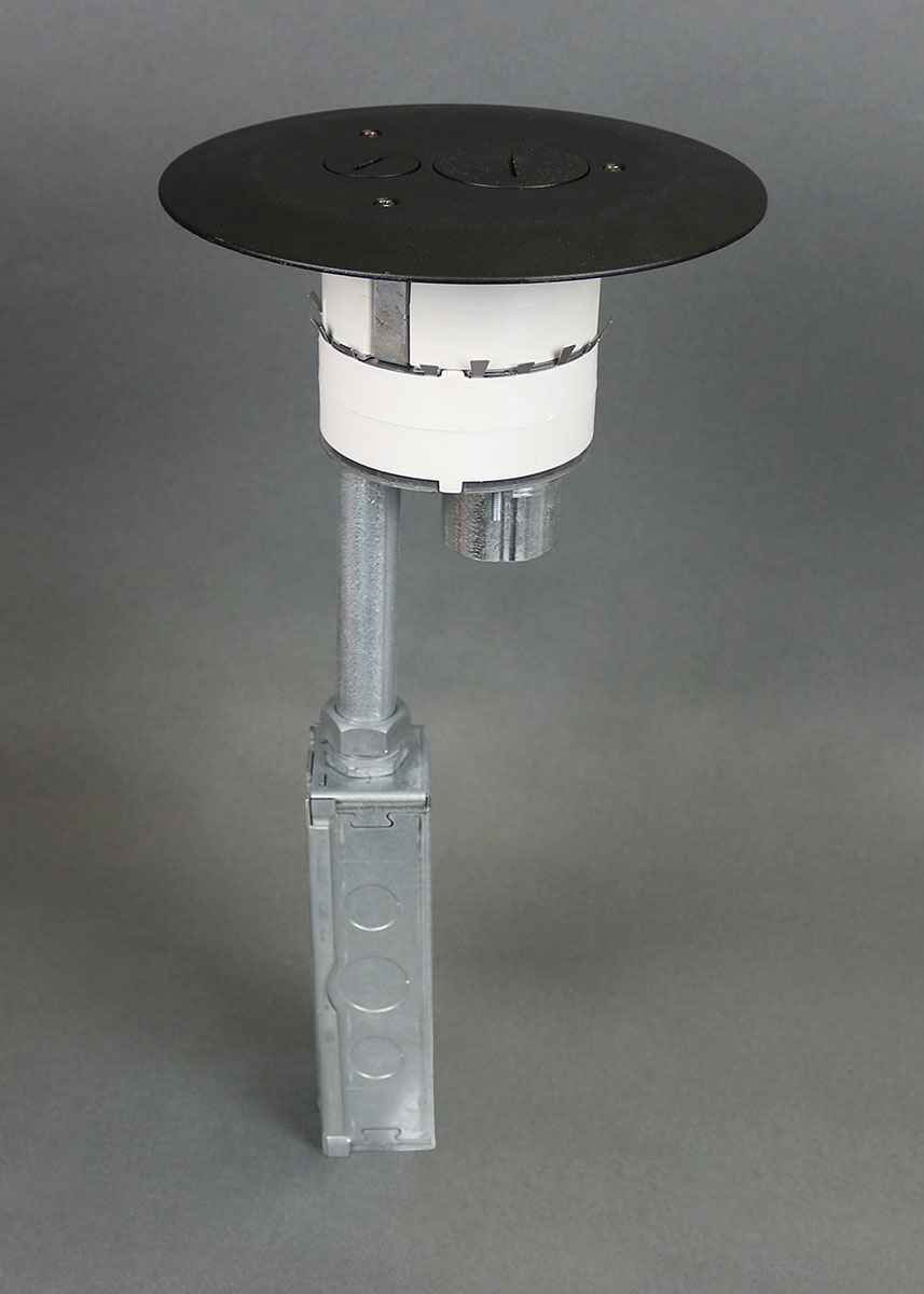 Poke-Through Assembled Units